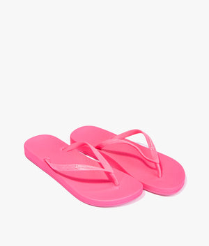 Anatomic colors flip flop in pink fluro