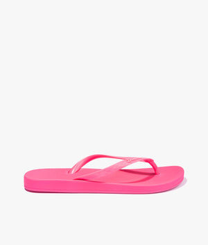 Anatomic colors flip flop in pink fluro