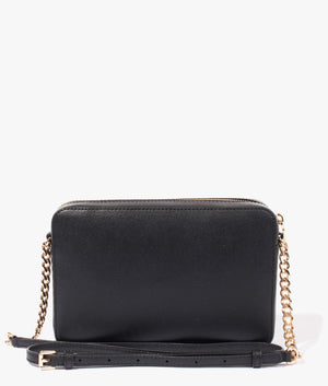 Jet set large crossbody in black