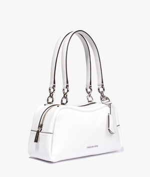 Cecily shoulder bag in optic white