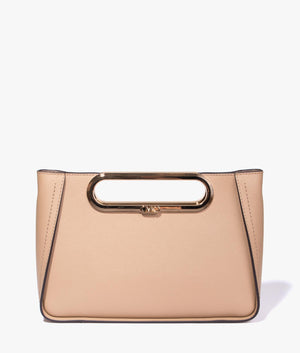 Chelsea convertable clutch in camel
