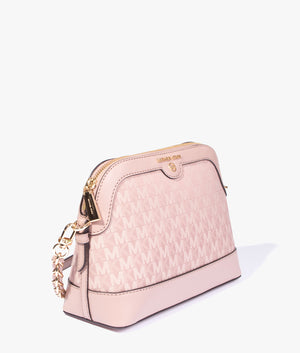 Jet set charm dome crossbody in fawn