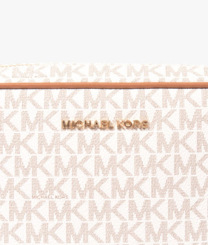 Michael kors jet sales set large crossbody vanilla