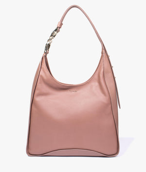 Chelsia chain detail hobo bag in natural