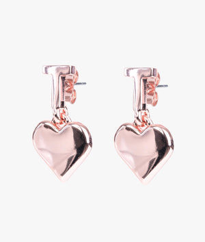 Ted Baker Jewellery Hati tee heart drop earrings in rose gold