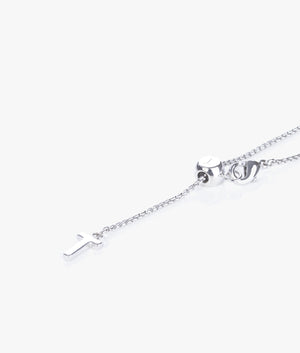 Heidio tee heart pendant in silver