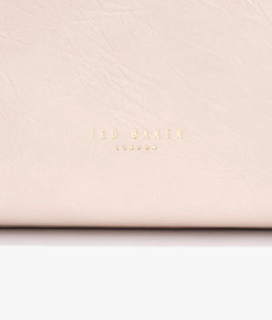 Jimma PU large tote in cream