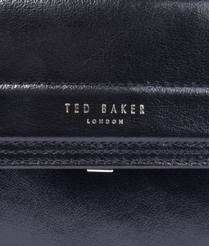 Libbe metallic crossbody in black