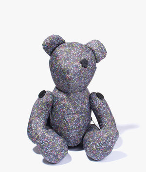 Romie retro flood micro floral teddy bear back pack
