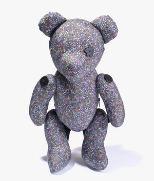 Romie retro flood micro floral teddy bear back pack