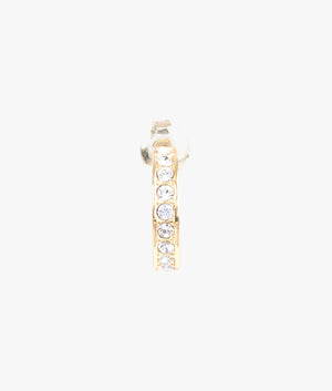 Ted Baker Seenita Crystal Nano Huggy Hoop Earrings In Silver | ASOS - Foto 11