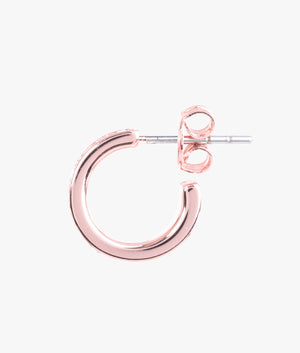 Seenita nano hoop earrings in rose gold