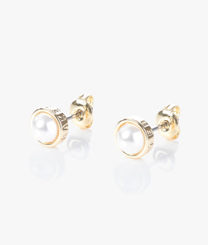Sinaa pearl stud earrings in gold & pearl
