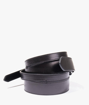 Sophel double buckle belt in black