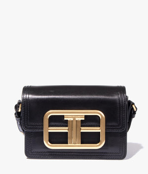 Tikisha bold statement mini crossbody in black