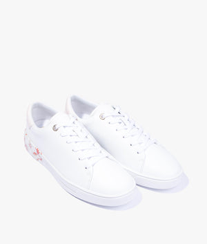 Urbana retro flood nocturnal trainer in white