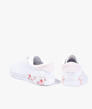 Urbana retro flood nocturnal trainer in white