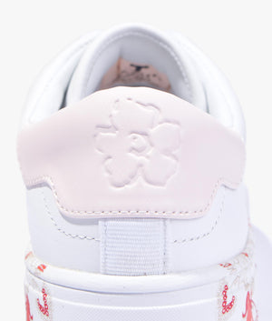 Urbana retro flood nocturnal trainer in white