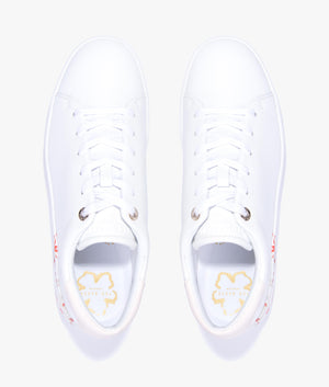 Urbana retro flood nocturnal trainer in white