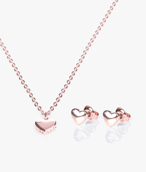 Amoria sweetheart gift set in rose gold