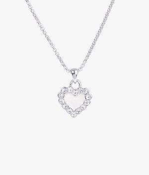 Pearli pearly heart pendant in silver