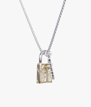 Tedla tedlock pendant in gold & silver by Ted Baker. EQVVS WOMEN 