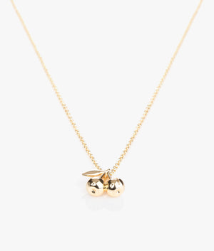 Cherra cherry pendant in gold