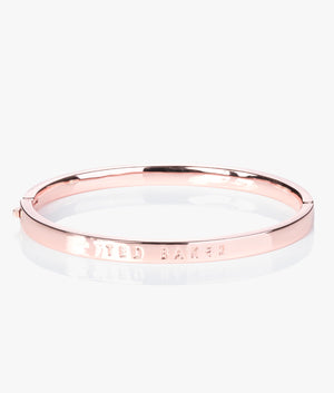 Clemara crystal bangle in rose gold