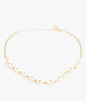 Darlaha daisy pearl necklace