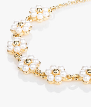 Darsaa daisy pearl bracelet