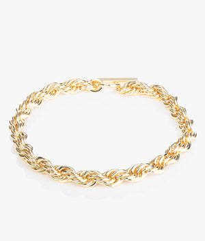 Larrah logo rope necklace