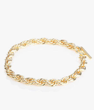 Larrah logo rope necklace