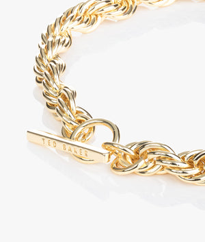 Larrah logo rope necklace