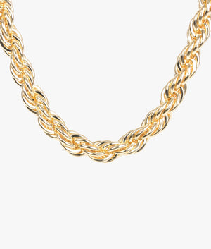 Larrah logo rope necklace