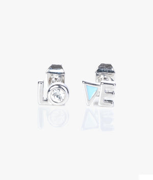 Linnah LO-VE stud earrings in silver