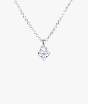 Ted Baker Jewellery Neeno nano heart pendant in silver EQVVS