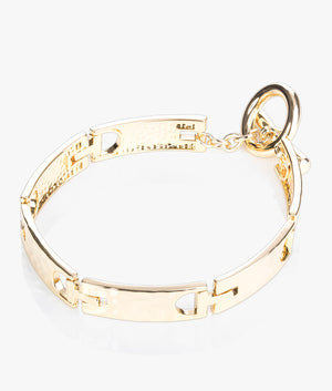 Zarsar zipped bracelet in gold