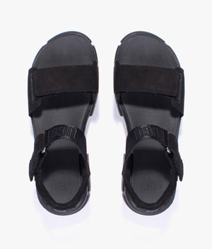 Ashton ankle strap sandal in black