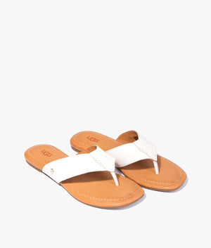Carey flip flop in jasmine