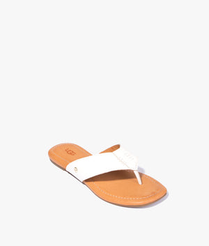 Carey flip flop in jasmine