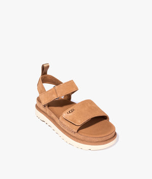 Goldenstar sandal in chestnut