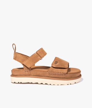 Goldenstar sandal in chestnut