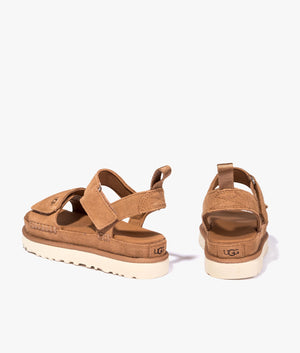 Goldenstar sandal in chestnut