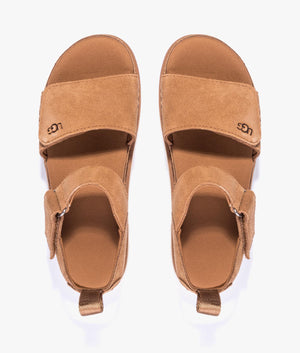Goldenstar sandal in chestnut