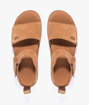 Goldenstar sandal in chestnut