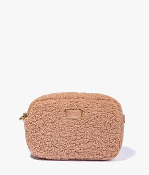 Janey sherpa crossbody in macchiato