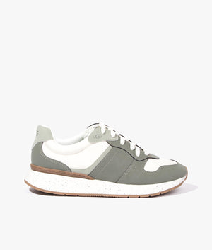 Retrainer in moss green