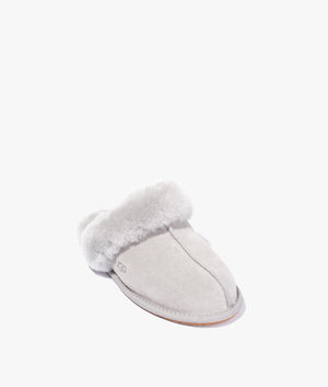 Scuffette slippers in cobble