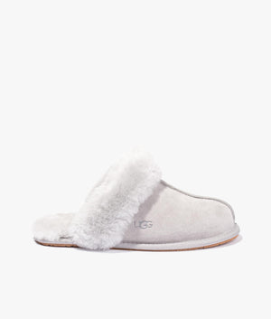 Scuffette slippers in cobble