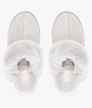 Scuffette slippers in cobble